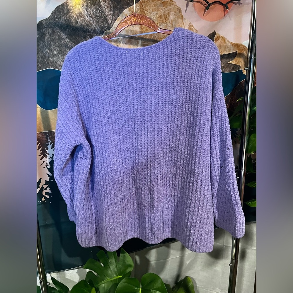 Purple sweater
